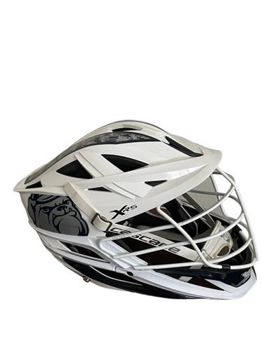 Georgetown Lacrosse Team Issue Used Player's #44 Cascade XRS Helmet