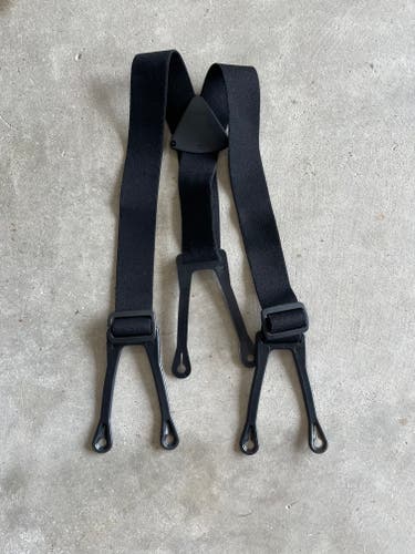 Used Adjustable Hockey Pants Suspenders