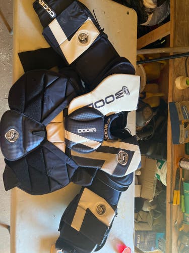 Used Large/Extra Large Sher-Wood Goalie Chest Protector
