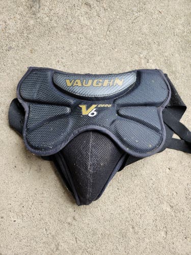 Goalie Jock Strap Cup Used Vaughn V6 2000