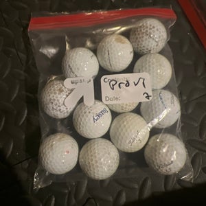 Used Titleist 12 Pack (1 Dozen) Pro V1 Balls