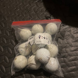 Used Titleist 12 Pack (1 Dozen) Pro V1 Balls