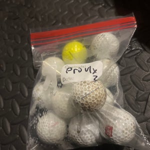 Used Titleist 12 Pack (1 Dozen) Pro V1x Balls