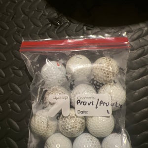 Used Titleist 12 Pack (1 Dozen) Pro V1 Balls