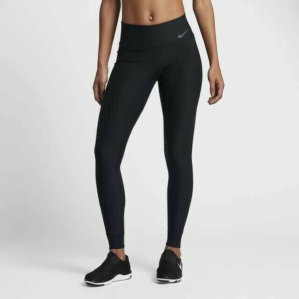 VGC Nike Dri-Fit Women's Power Tight Leggings Black Size Large