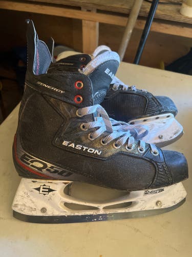 Used Easton Extra Wide Width  Size 8.5 Synergy EQ50 Hockey Skates