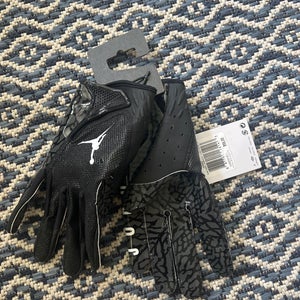 Black Adult Large Jordan Gloves
