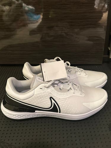 Nike React Infinity Pro 2 Golf Shoes White Black Photon Dust DJ5593-115 Men’s Sz 11