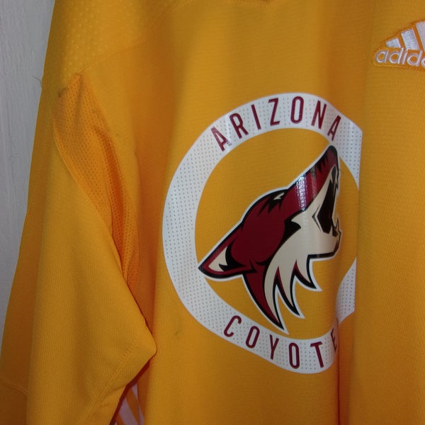 Practice Jersey - Arizona Coyotes - Yellow Adidas Size 58 - Pro