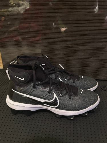 2023 Black New Adult Men's Size 12 Molded High Top Alpha Huarache NXT