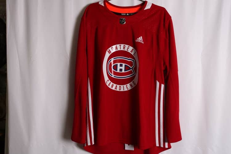 Montreal Canadiens Practice Jersey RED SIZE 56