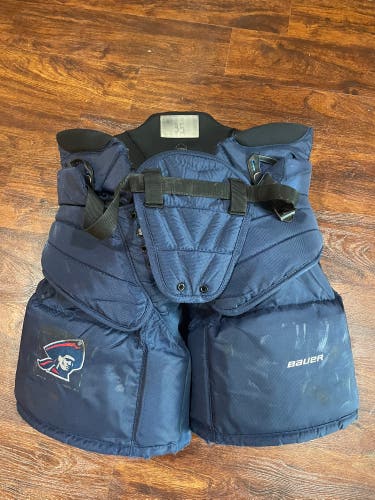 Used Small Bauer Pro Stock Hockey Goalie Pants