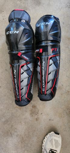 Used CCM JetSpeed FT1 Shin Pads