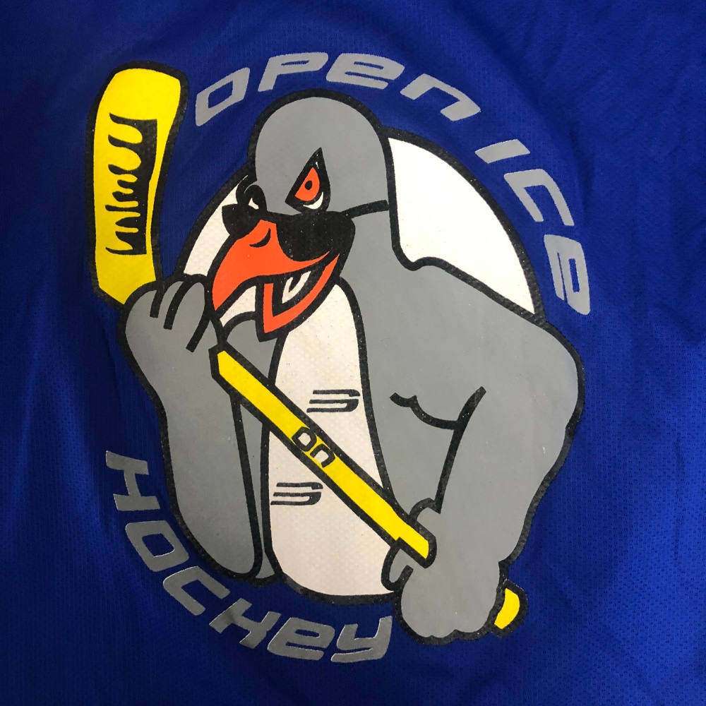 Open Ice Hockey mens medium blue jersey #5