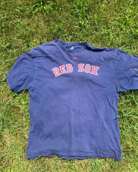 Boston Red Sox Dustin Pedroia jersey t shirt XL