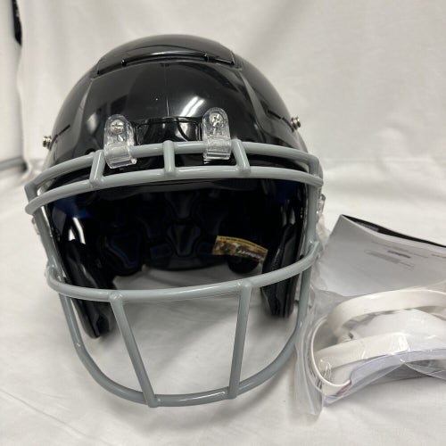Adult XL BLACK SCHUTT F7 VTD Collegiate Football HELMET W/ ROPO-SW New Facemask