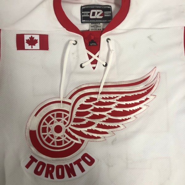 Toronto Red Wings mens red game jersey #55