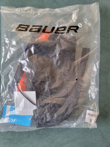 Black New Small Bauer Jr Ducks team shell PantBlack New Small Bauer Jr Ducks team shell Pant Shell