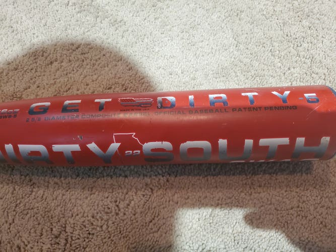 Used USSSA Certified Dirty South Composite Dirty South Swag Bat (-5) 26 oz 31"