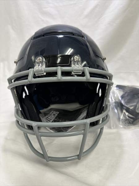 Adult LG Navy Blue Schutt F7 VTD Collegiate Football HELMET new W/ ROPO  Mask | SidelineSwap | Buy and Sell on SidelineSwap