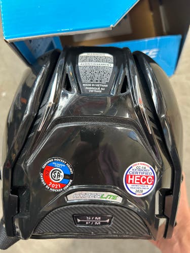 Bauer Hyperlite Helmet Black S/M