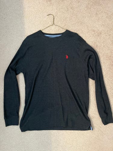 Dark Gray Polo Ralph Lauren Sweater, Size L