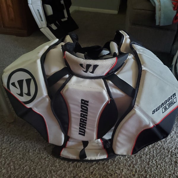 Used Small Warrior Swagger Goalie Chest Protector