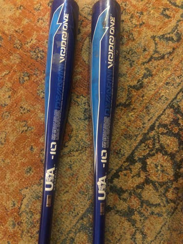 Used DeMarini Voodoo One Bat (-10) 19 oz 29"