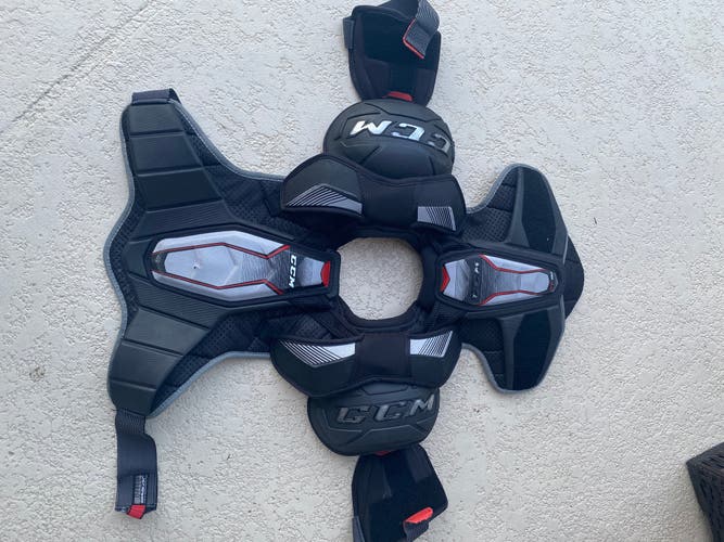 Used Small CCM JetSpeed FT1 Shoulder Pads