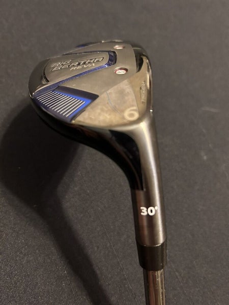 MINT LADIES Callaway Big Bertha REVA OFFSET 6 HYBRID 30° L Flex Graphite Shaft