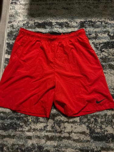 Red Nike Athletic Shorts 2XL / XXL 9.5/10 Condition