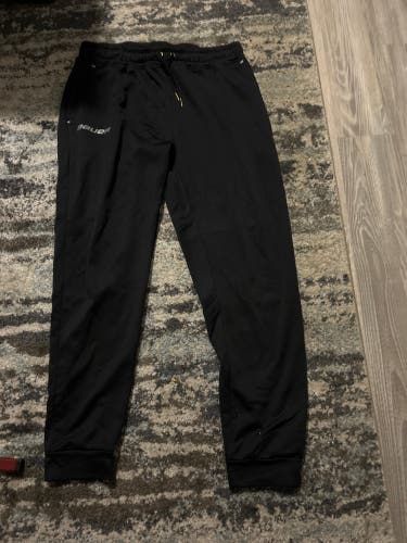 Black Bauer Vapor Team Fleece Joggers 2XL / XXL Condition 8/10
