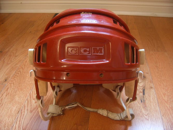 Hockey Helmet-Rare Vintage Original 1970s CCM HT2 Helmet