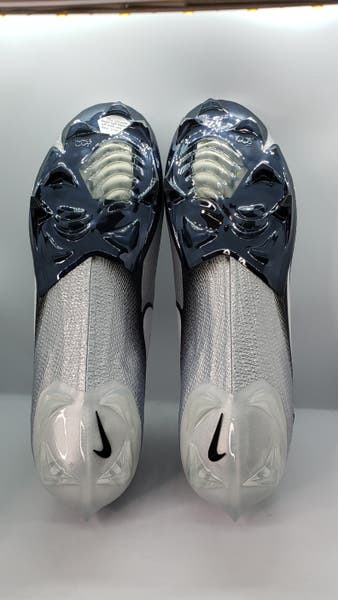 Nike Vapor Edge Elite 360 Flyknit Football Cleats Silver  display picture 2