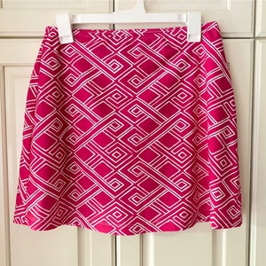Britt Ryan Skort A-line. Womens S 29"-32".Hot Pink nWOT. One Pocket. Made in USA