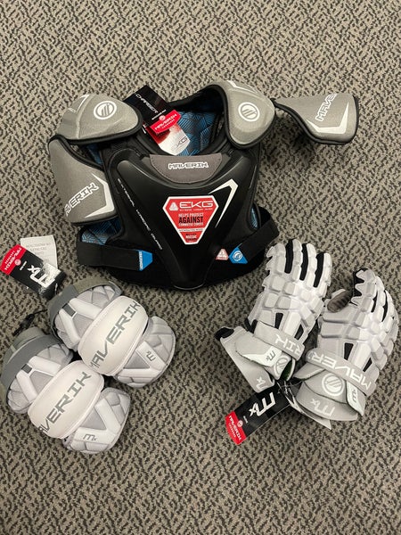 Maverik Medium Protective package (Charger EKG chest, Max gloves, MX Arm pads)
