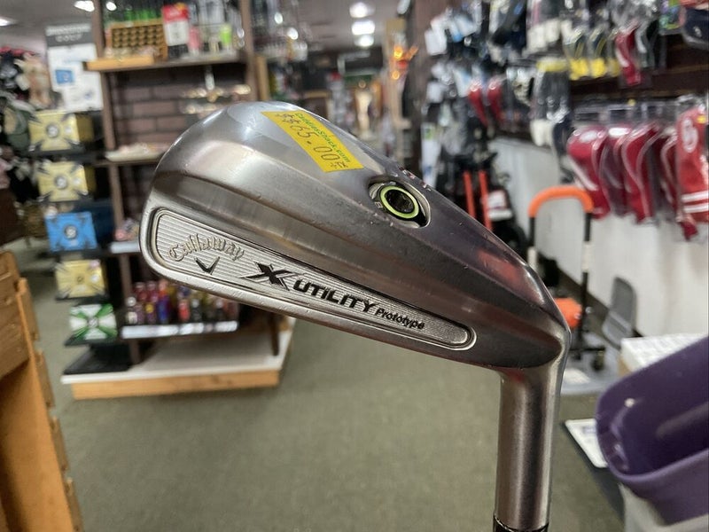 Callaway X Utility Prototype 18° Iron UST Mamiya Recoil Extra Stiff Flex