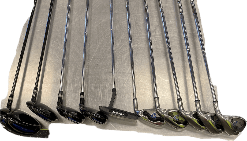 Callaway Golf Men's Strata Complete 12 Piece Package Set (Left Hand, Steel)