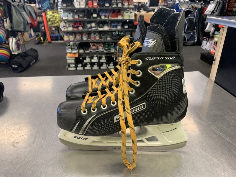 Used Bauer Supreme One 05 Senior 8 Ice Hockey Skates