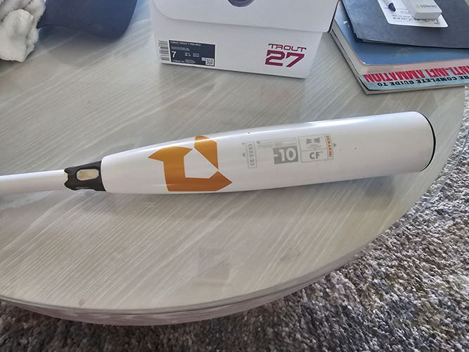 White Used DeMarini CF Zen 29 drop 10