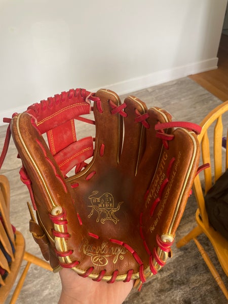 Used Right Hand Throw 11.5" Heart of the Hide Baseball Glove