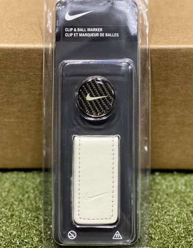 Nike Golf Money Clip and Ball Marker Gift Set WHITE New in Plastic #68143