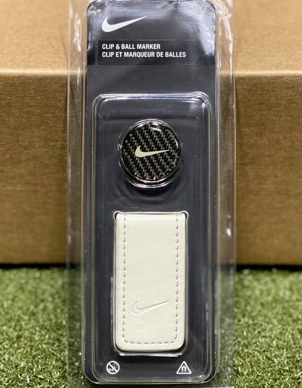 Nike Golf Money Clip and Ball Marker Gift Set WHITE New in Plastic #68143