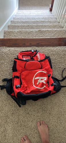 Red Used Large/Extra Large Rossignol Backpack