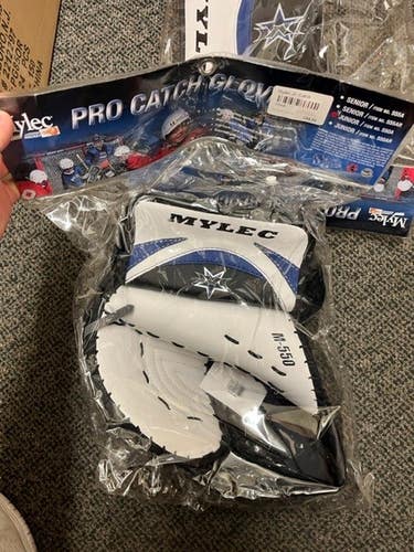 Brand New Mylec Pro Goalie Glove and Blocker Set