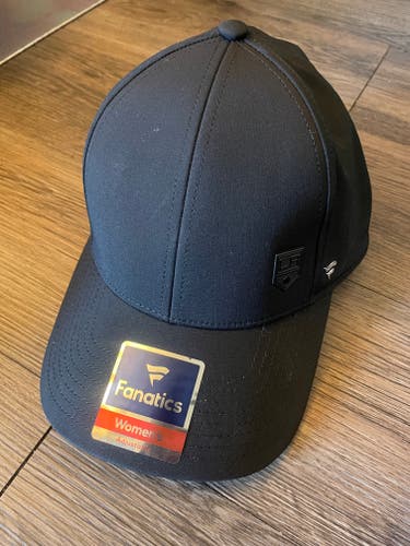 LA Kings Black New Womens One Size Fits All Ponytail Hat