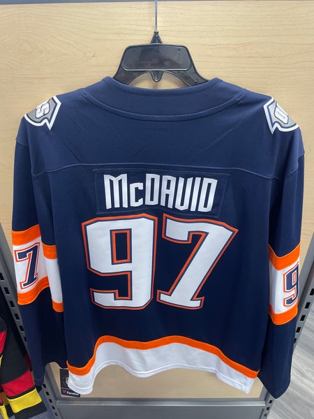 New Alternate Edmonton Oilers Connor Mcdavid Jersey In Size 52 (L)