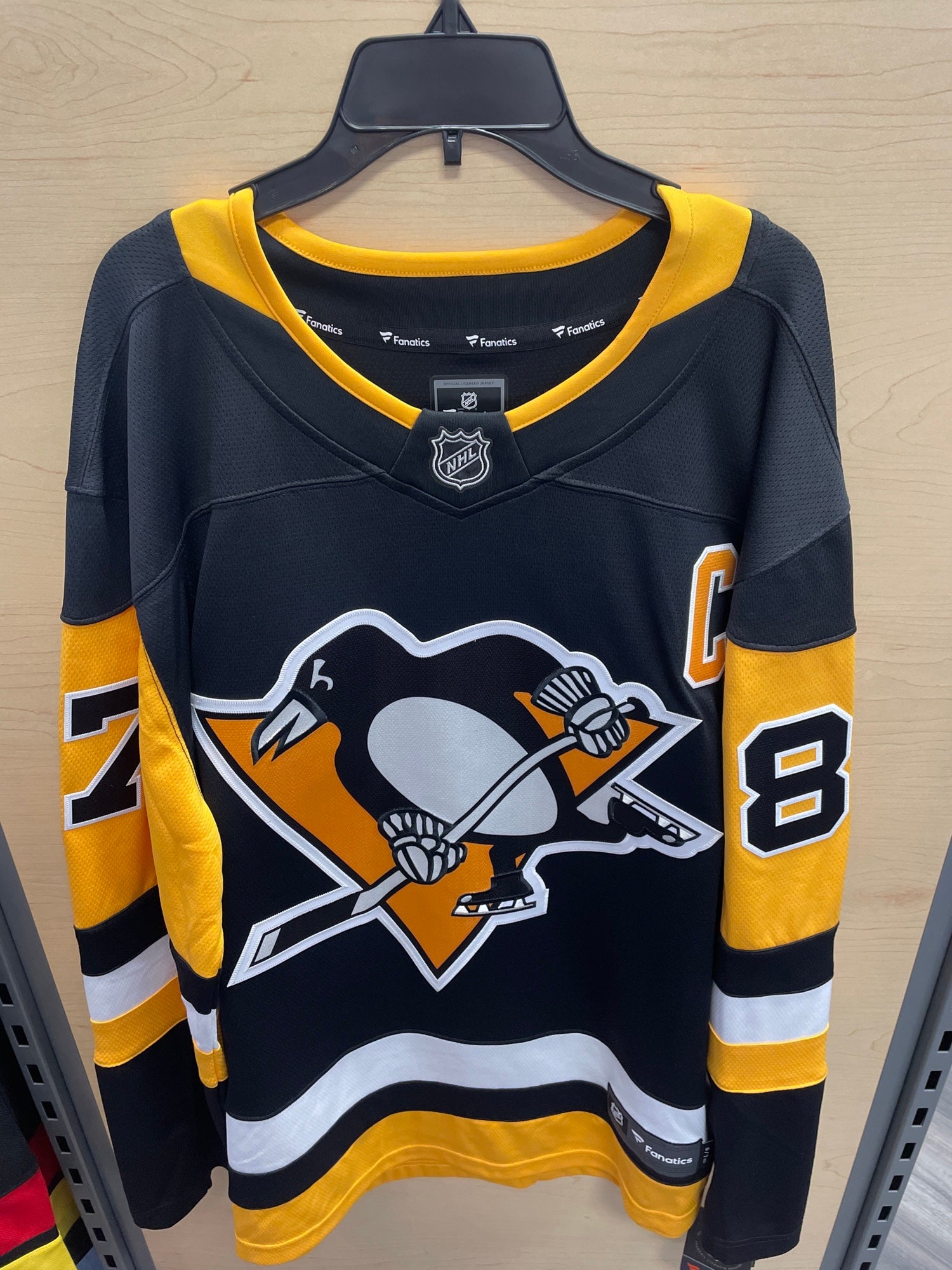 Vintage Sidney Crosby Pittsburgh Penguins CCM Size 48 Hockey