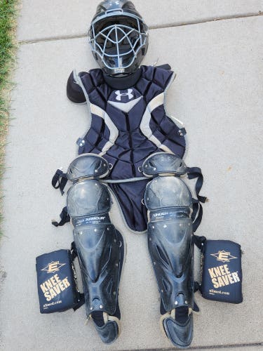 Used Under Armour Victory Series Catcher's Set