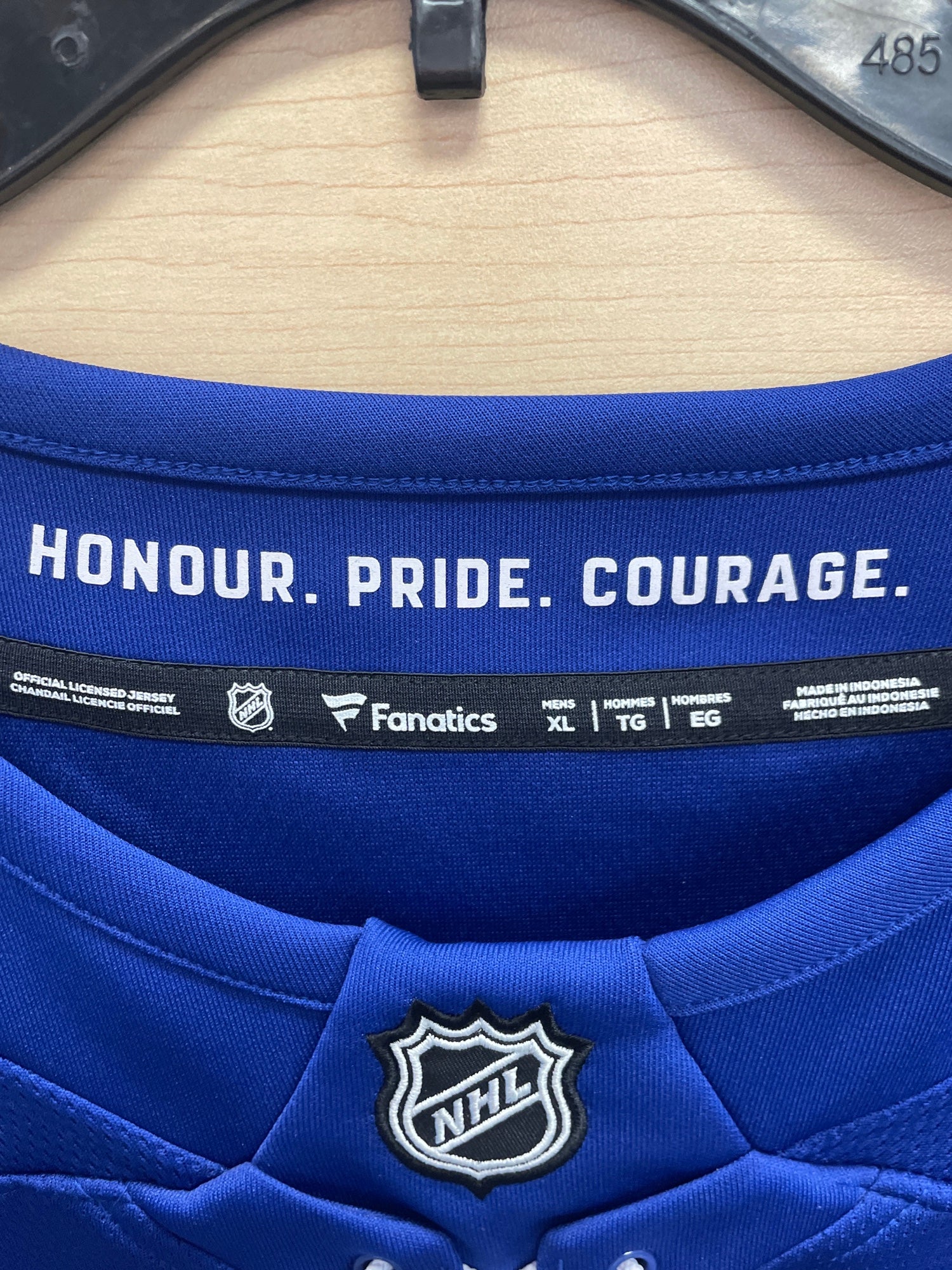 Fanatics Series NHL Toronto Maple Leafs Hockey Jersey Hoodie Mens Size XXL  New